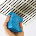 Overhead vent cleaning