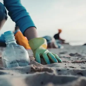 beach event clean up